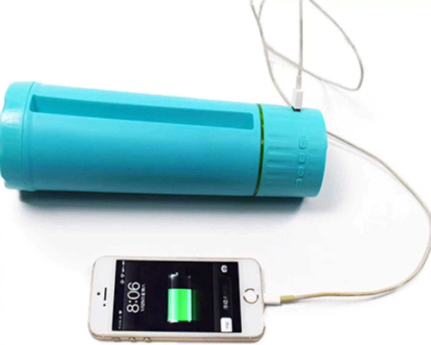 Water Bottle Power Bank | 5 In 1 Device | QMARIC