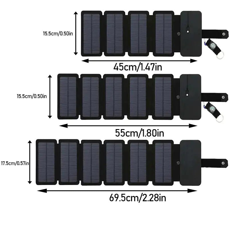 Foldable Solar Panel | Solar Pulse Charger | QMARIC