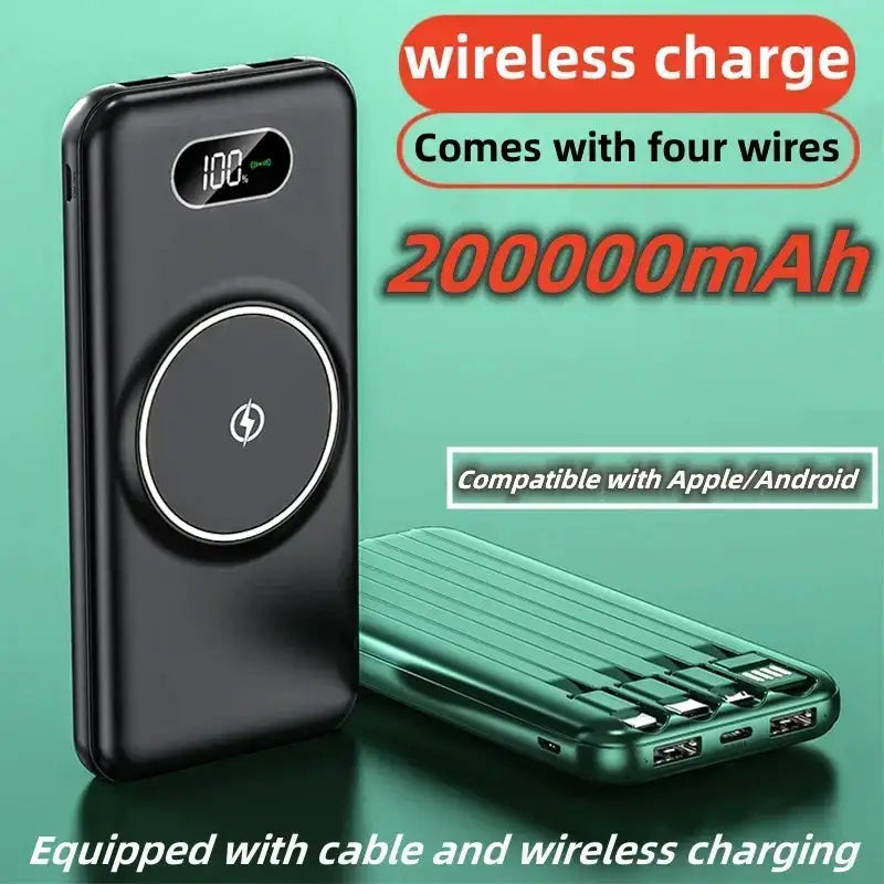 Wireless Power Bank | 20000mAh Power Bank | QMARIC