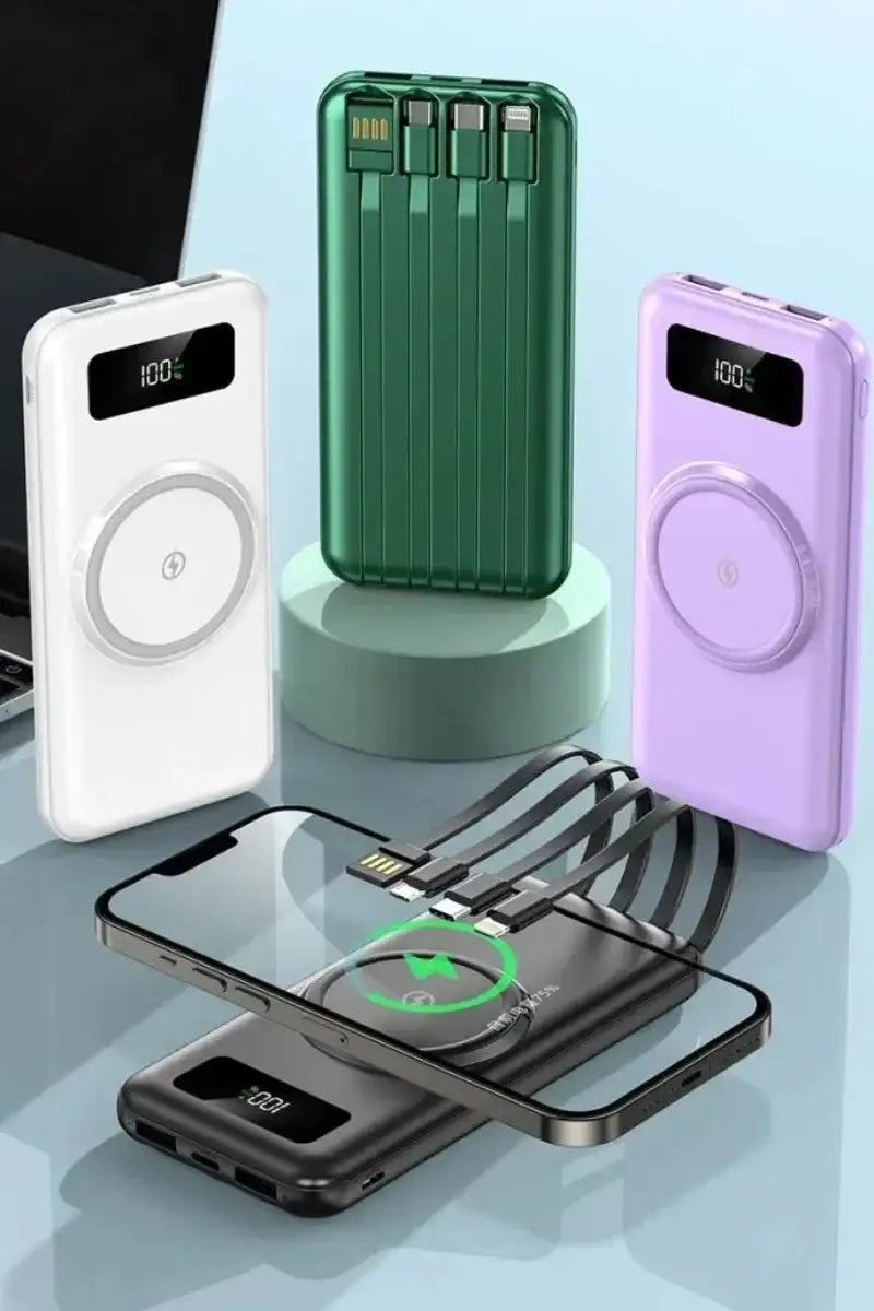 Wireless Power Bank | 20000mAh Power Bank | QMARIC