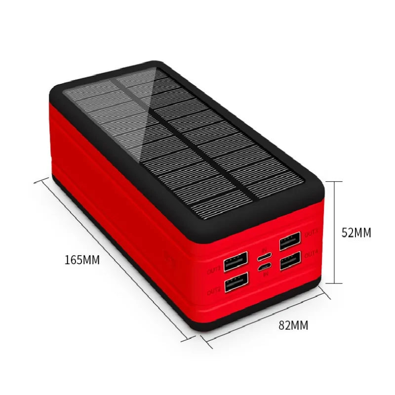 Solar Power Charger | 99000mah Solar Bank | QMARIC