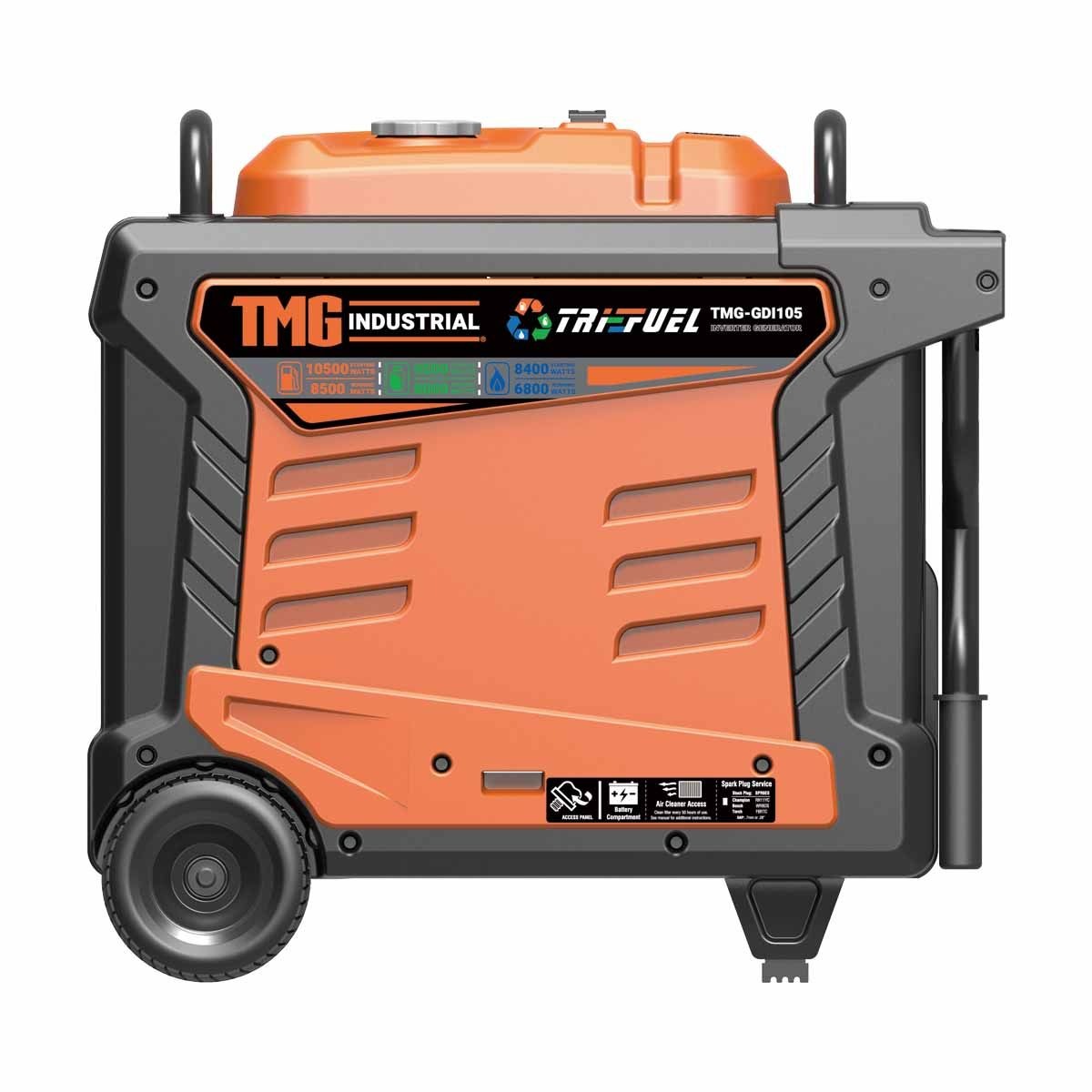 10500 Watt Digital Inverter Hybrid Portable Generator