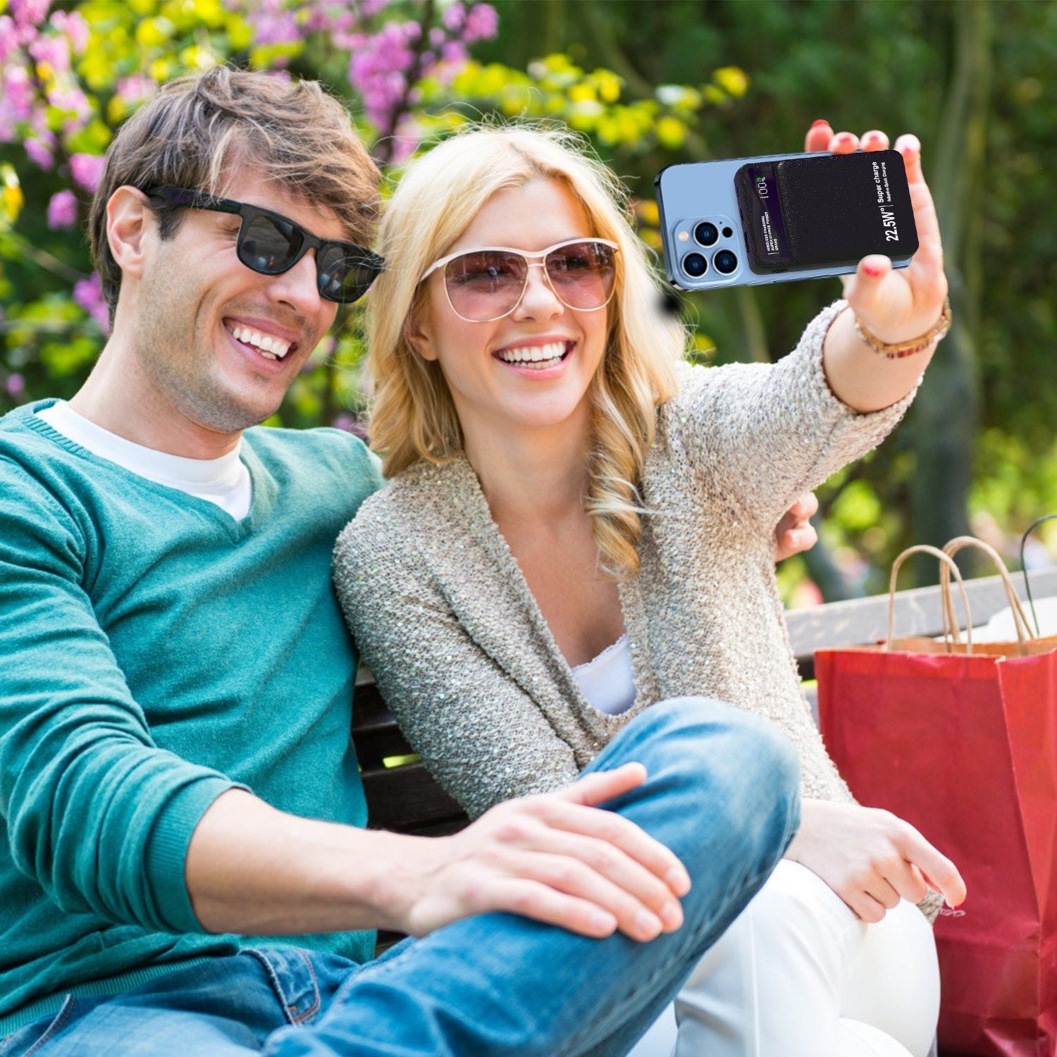 10000mAh Magsafe 3-in-1 Portable Charger