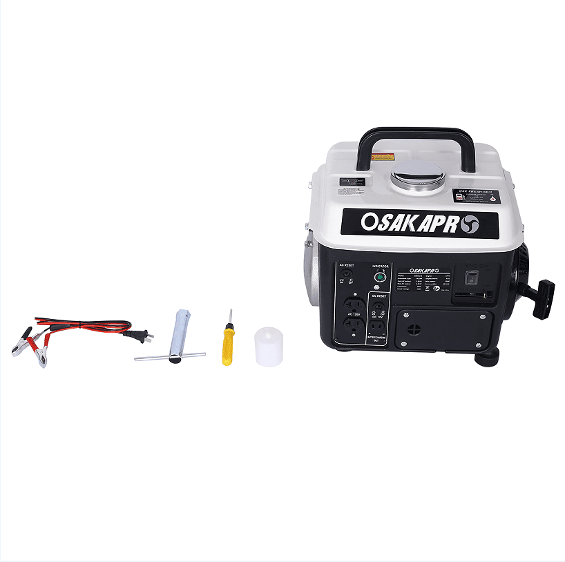 900 Watt Portable Gas and Oil Hybrid Generator