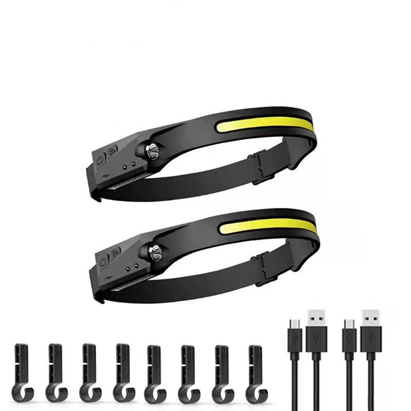 Rechargeable Wide-Angle LED Work Headlamp