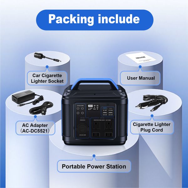 300W Portable Power Station with 296Wh Battery