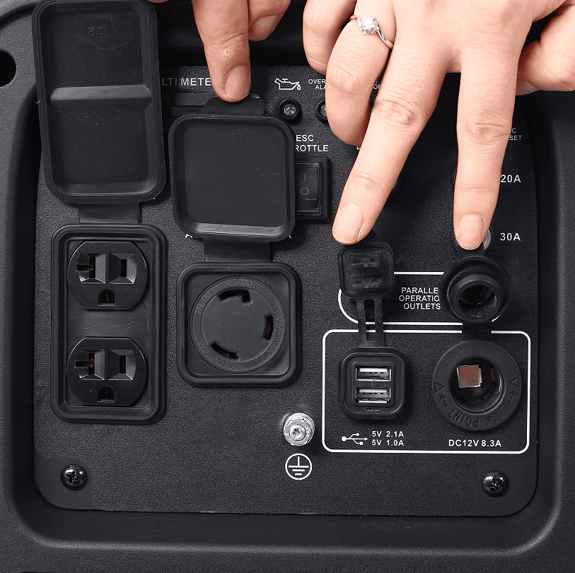 3500 Watt Portable Inverter Gasoline Generator