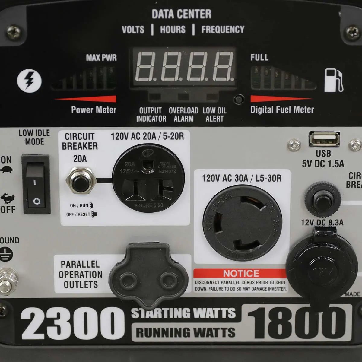 2300 Watt Digital Inverter Gasoline Generator