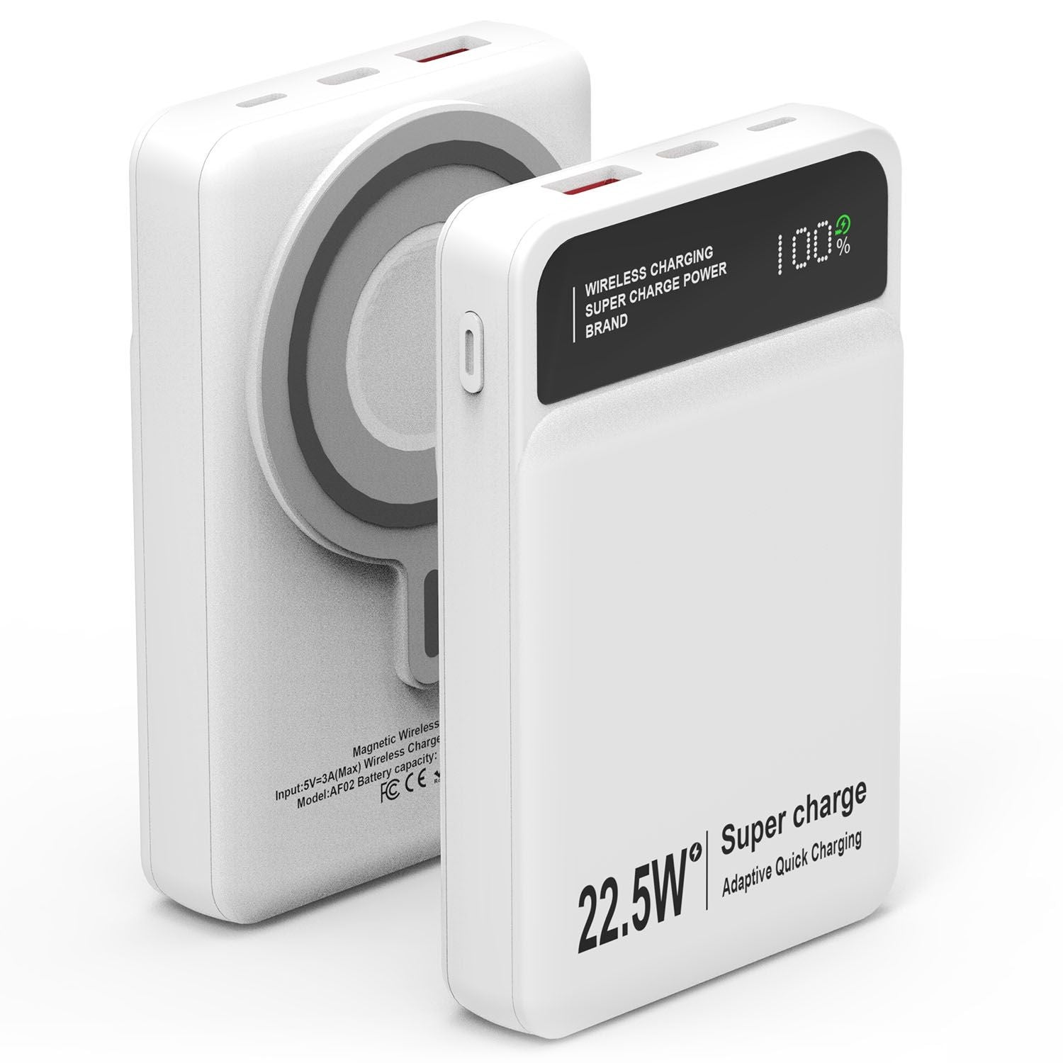 10000mAh Magsafe 3-in-1 Portable Charger