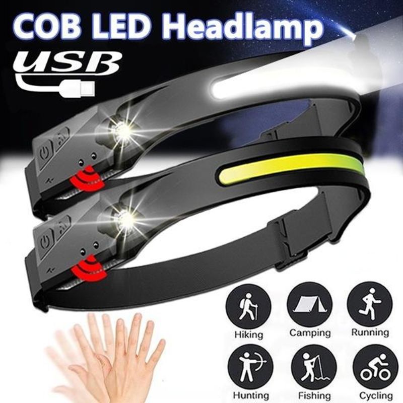 Rechargeable Wide-Angle LED Work Headlamp