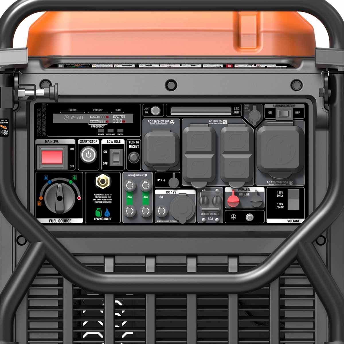 10500 Watt Digital Inverter Hybrid Portable Generator