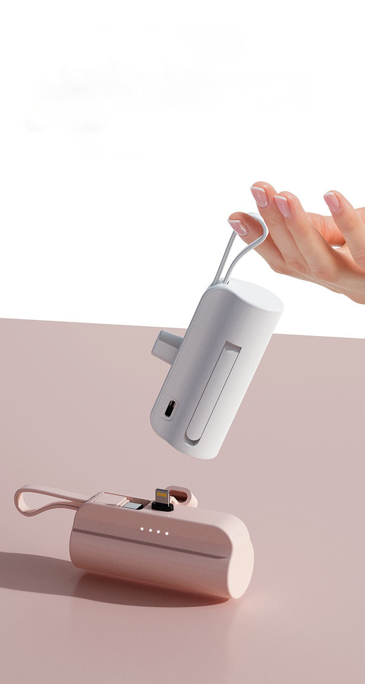 PowerKey – Keychain 2 in 1 Power Bank With Dual Charging Cord