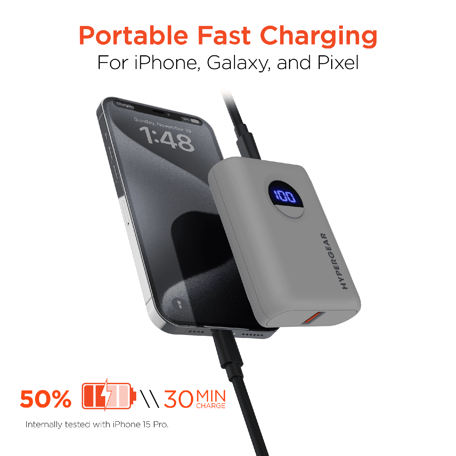 HyperGear PowerPack PRO 10000mAh Fast Charger