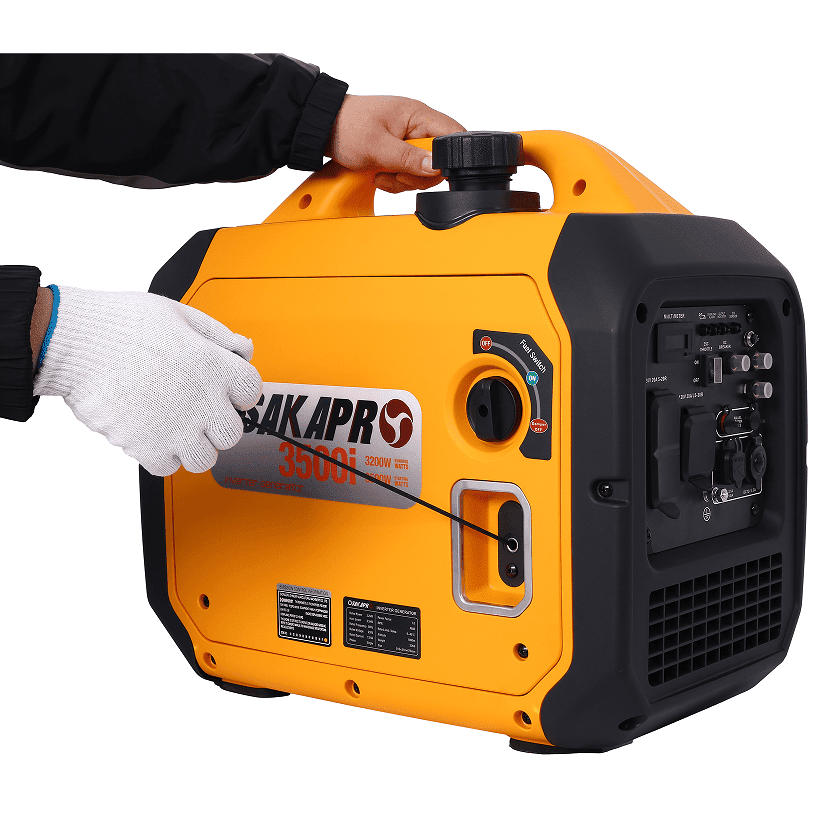 3500 Watt Portable Inverter Gasoline Generator