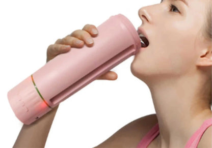 Water Bottle Power Bank | 5 In 1 Device | QMARIC