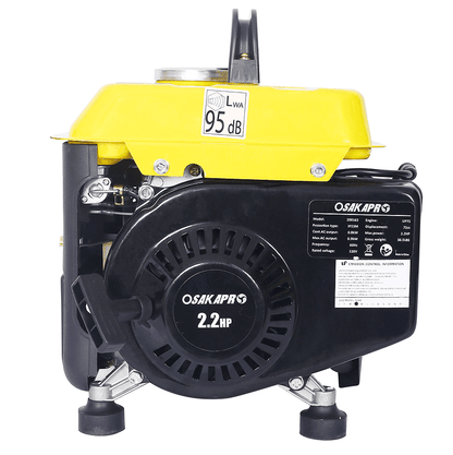 900 Watt Portable Gas and Oil Hybrid Generator