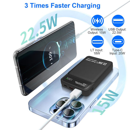 10000mAh Magsafe 3-in-1 Portable Charger