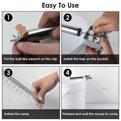 Reusable Mice Rat Mouse Killer Roll Trap