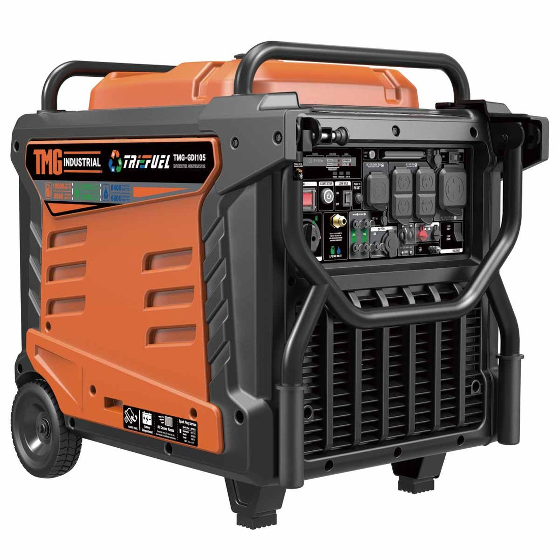 10500 Watt Digital Inverter Hybrid Portable Generator