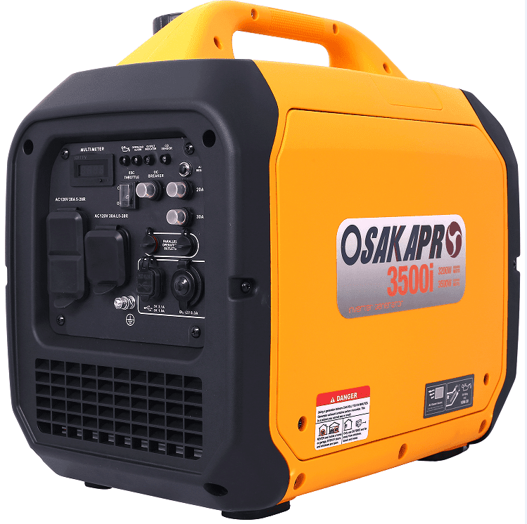 3500 Watt Portable Inverter Gasoline Generator