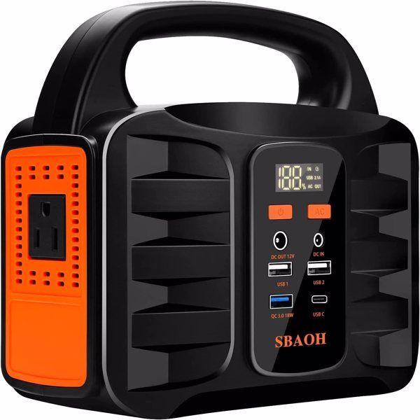150W Portable Power Station with 155Wh Battery