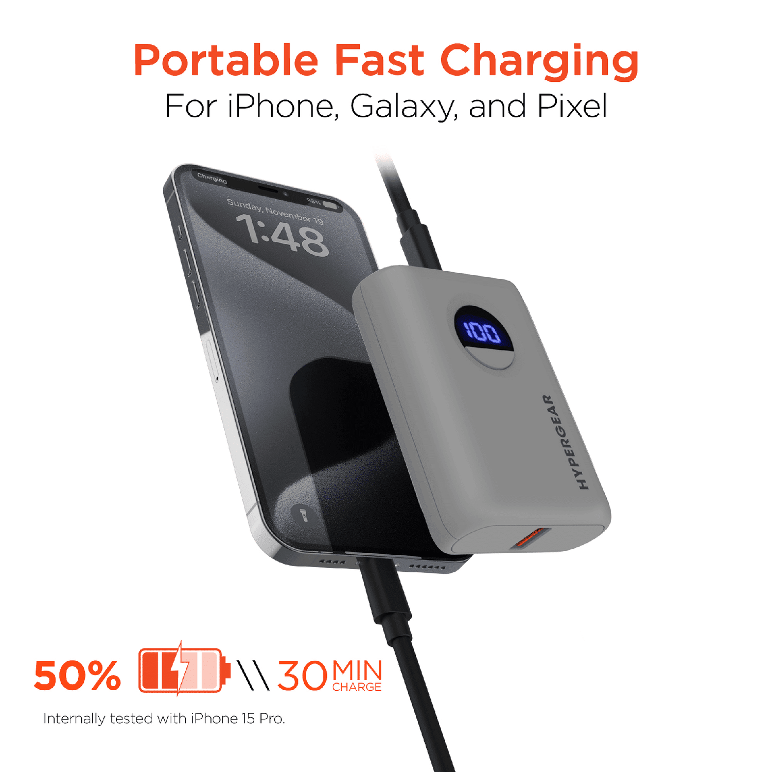 HyperGear PowerPack PRO 10000mAh Fast Charger