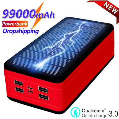 Solar Power Charger | 99000mah Solar Bank | QMARIC